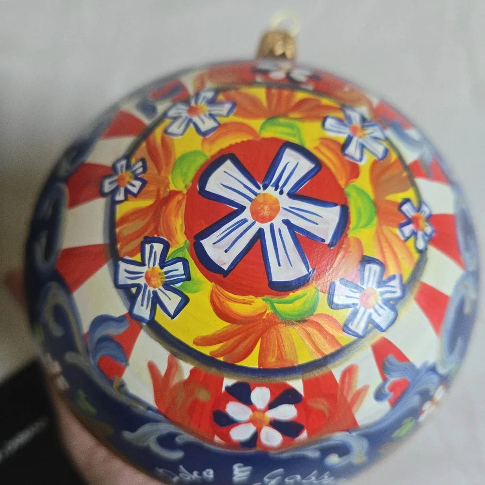Dolce & Gabbana Multicolor Decorative Holiday Ornament